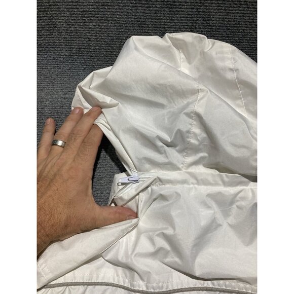 G Jacket Women’s Size Small White Long Sleeve Full Zip Hooded Ketchikan AK - Picture 11 of 12